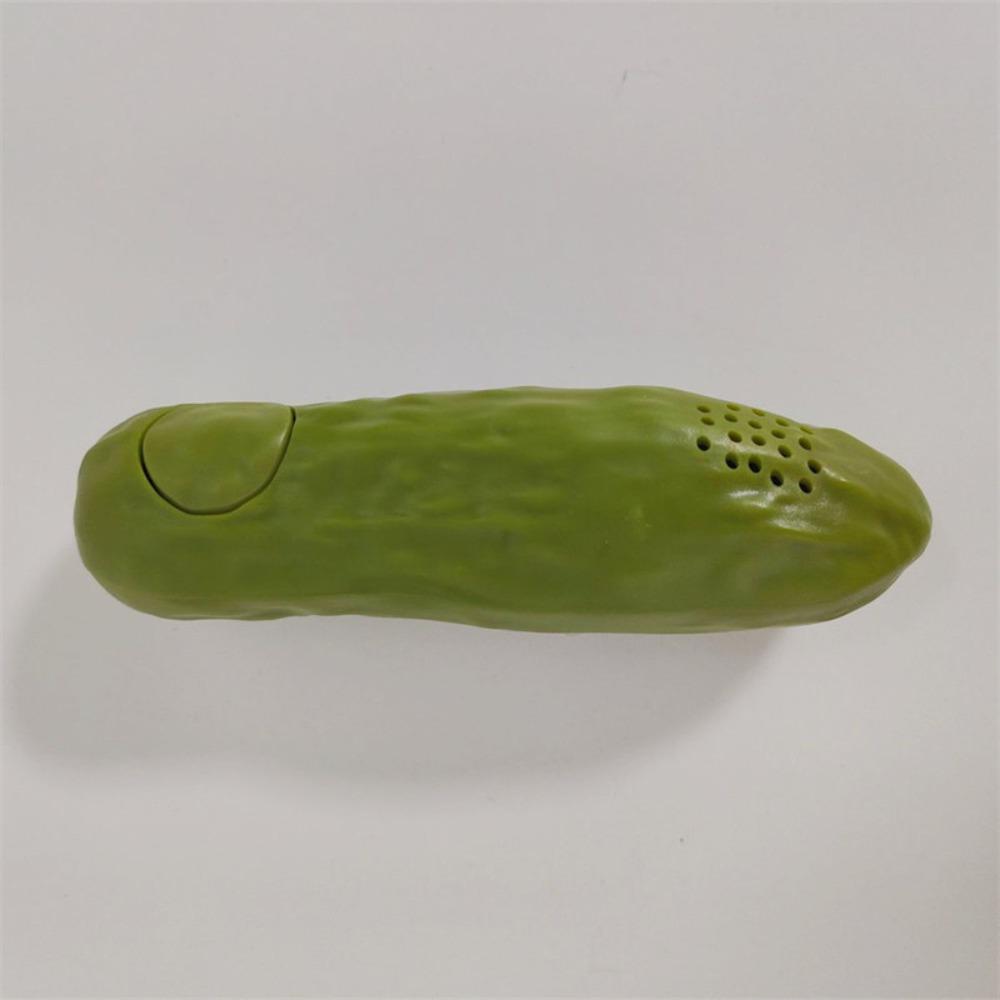 Развлекательная Электронная Поющая Игрушка Огурец Йодль Огурец Музыкальная Игрушка Взрослые Дети зелёный